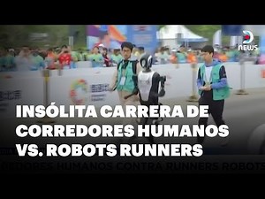 Humanos vs. robots, enfrentados en una media maratón en China | DNews