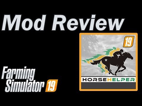 Farming Simulator 19 - Mod review - Horse Helper