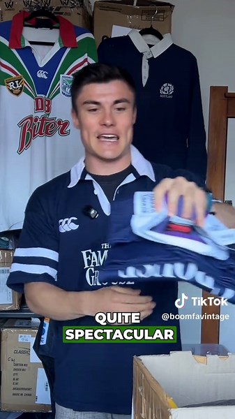 Unboxing Vintage Scottish Rugby Jerseys: A Collector's Dream
