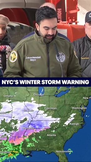 NYC Mayor Mamdani's warning to New Yorkers as a powerful snow storm approaches: Put on a warm sweater, rewatch "Mission Impossible" for the 10th time, and most importantly, STAY INSIDE! | FOX 5 NY