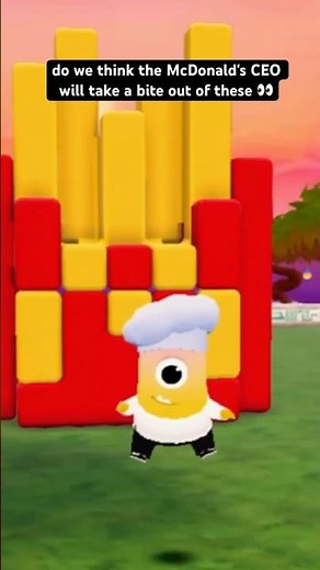 Can I BUILD McDonald's Fries for the McDonald's CEO in Dojo Islands? 🍟