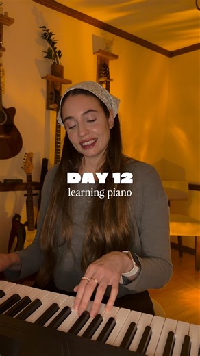 Day 12/365 Learning Piano: Wings by Birdy