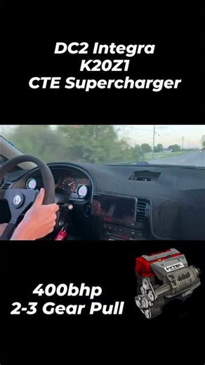 Supercharged K20 Integra 💪