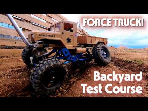 ECX Temper Force Truck Backyard Course 12 25