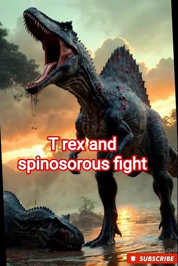 Tyrannosaurus Rex vs Spinosaurus – The Greatest Dinosaur Fight Ever