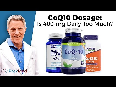 CoQ10 Dosage: Is 400-mg Daily Too Much?