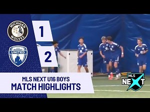 MLS Next U16 Boys Match Highlights: Michigan Wolves vs Midwest United