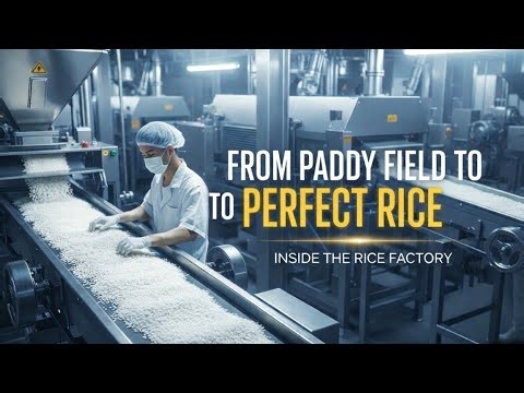 From Paddy Field to Perfect Rice | The Complete Rice Making Process