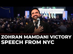New York LIVE: Zohran Mamdani Wins Mayor Race | Mamdani Victory Speech | NYC Election Result | Trump