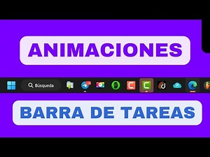 How to enable or disable Windows PC taskbar animations