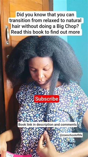 How to Transition From Relaxed To Natural Hair Without Big Chop #shorts #naturalhair #4chair