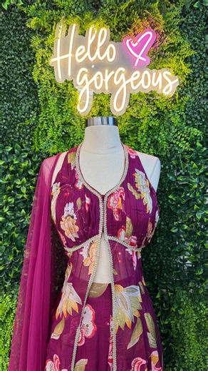 SK ORCHID | South Asian Ethnic Wear for Women on Instagram: "This gorgeous Mahima Mahajan inspired set can be customized in any size and comes in a few colours! Perfect for a pre-event ✨ DM us for pricing, availability and colour options! Interested in visiting us? Come to: SK ORCHID 9300 Goreway Drive L6P 4N1 Brampton, ON 📱:647-406-8164 HOURS Open 7 days a week: 11 AM - 7 PM ALL SALES ARE FINAL NOTE: you will need an appointment to try on bridal. Please DM us to book an appointment! Not able t