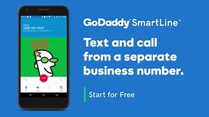 Stop giving out your personal number and start knowing when calls are for business so you can answer with something better than, "Hello?" Join over a million others who've downloaded SmartLine to get a second number for business plus texting, voicemail & a ton more. Try it free today! | GoDaddy | Facebook
