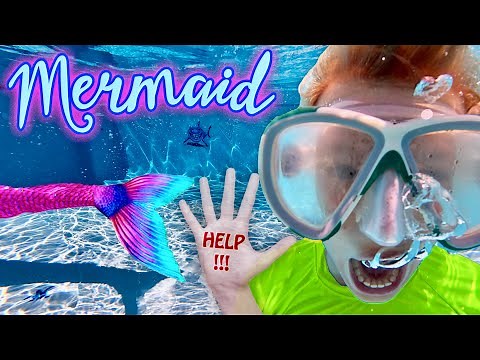 Found REAL Mermaid In My Swimming Pool!