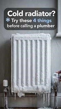 Radiator Not Heating Up? Fix it in 60 Seconds!