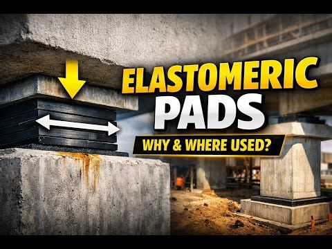 What are Elastomeric Pads? | Why & Where They Are Used | Construction Essential