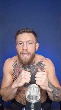 Conner McGregor does ASMR 😂 ￼
