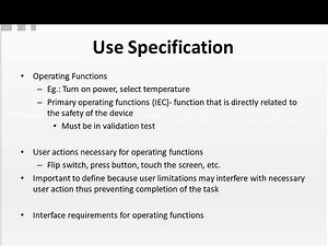 Human Factors Usability Studies Following ISO 62366 And The New FDA Guidance