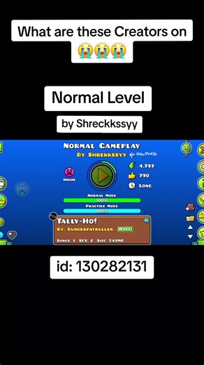 Another Peak no star rating level to add to the list lmao #geometrydash #Level #GD