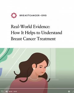 11 reactions | Breast cancer treatment is personal—and the science behind it should be too. Here’s how real-world evidence and clinical trial results can help you make informed decisions about your breast cancer treatment with your healthcare team. #breastcancer #breastcancerwarrior #breastcancerawareness #breastcancersupport #breastcancersurvivors #cancertreatment | Breastcancer.org | Facebook