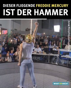1.6M views · 395 reactions | Dieser fliegende Freddie Mercury ist das geilste, was ich in den letzten 10 Jahren gesehen habe.  | Wisst ihr noch? | Facebook