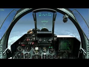 LockOn: Flaming Cliffs 3 - Полет на статический потолок (ведущий)