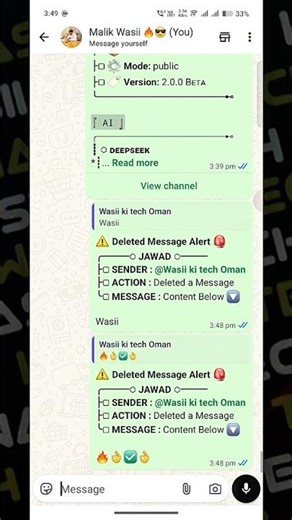 How to recover deleted messages on WhatsApp #wasiikitech #tech #whatsapp #ytshorts #shorts #viral