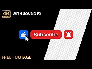 FREE Animated YouTube Action Buttons: Like, Subscribe, Notification Bell | MOV | Commercial Use