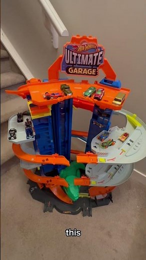 Product Review: Hot Wheels Toy Car Track Set, Ultimate Garage with T-Rex Dinosaur #hotwheels