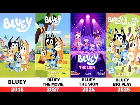 Every Bluey Adventure 😱 Specials, Series, Shorts & Movies from 2018 to 2027
