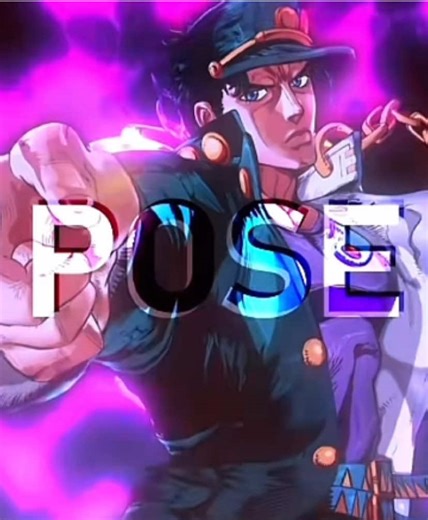 Jojo pose #edit #fyp #jojobizarreadventure #jojo #fypシ゚viral | jojo poses