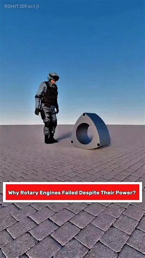 Why rotary engines failed despite being powerful