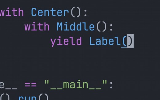 【Python】华丽的文本界面库：Textual（10）居中对齐、快速对齐