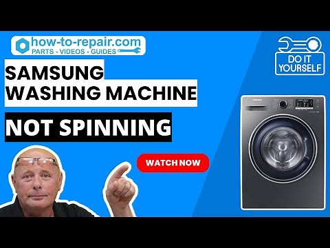 Samsung WW80J5555FX/EU Washing Machine Not Spinning - Samsung Washing Machine Troubleshooting Guide