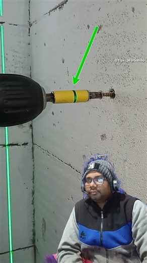 Only Pros Know This Technique! 🤯 Easily Install Beacons Using a Laser & Screws #Shorts #diy #tips