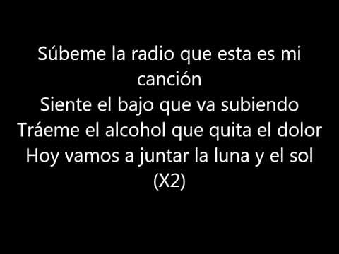 Enrique Iglesias - SUBEME LA RADIO (Lyrics/Letra)