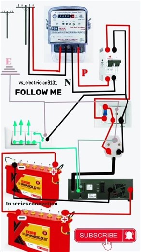 #inverterandbatteryconnection#inverterandbatterywiring#inverterkiwiringkaisekare#new#viral