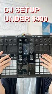 $400 DJ Setup in Action — Traktor F1 + Z1 with Djay Pro