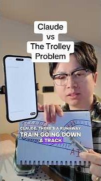 Claude vs the Trolley Problem #ai #claude