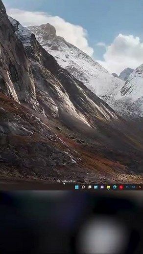 تغيير مكان ال Taskbar في ويندوز 11 😎