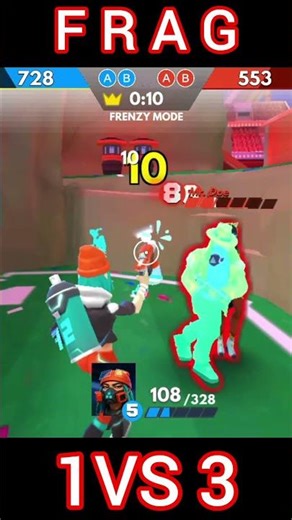 Frag Pro Shooter 1 vs 3 Gameplay 🎮 #fragproshooter #fraggameplay #shortsfeed #viral