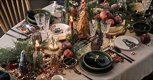 Table de noël : nos idées pour avoir une décoration de table chic et faite maison