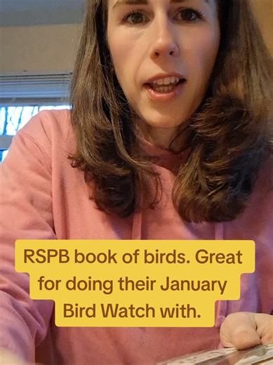 The RSPB book of birds a great addition to your #biggardenbirdwatch #rspbbirdwatch #rspb #birdbook