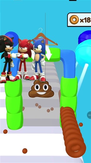 Sonic vs Mario WAR in Bullet Army Run!Fastest Hero Wins! #gaming #shorts#shortfeed #viralshorts