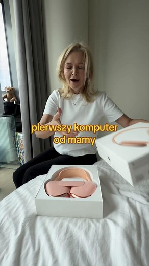 Pierwszy komputer od mamy - szczere wzruszenie