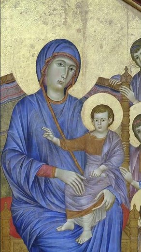 This Painting Changed Art Forever – Cimabue’s Virgin Enthroned #Maesta #Cimabue #LouvreMuseum