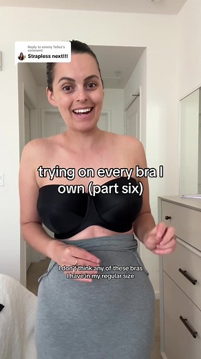 Strapless Bra Try-On Haul for Big Chests!