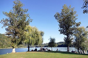Three-River Confluence in Passau, Germany
