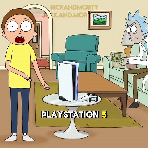 RICK AND MORTY PAID PS5 AD #viral #fypシ #fyp #funny #rick #cartoon #episode #rickandmorty #ps5