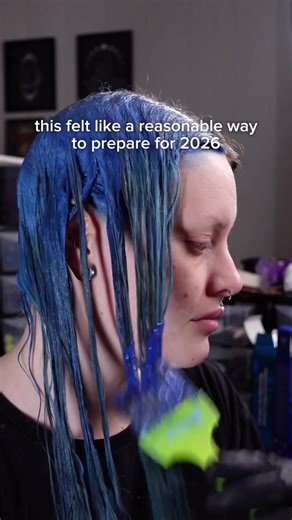 Can’t think of a better way to prep for 2026 😂 Don’t forget that today’s the last day to shop our sale and stock up on all your faves for the new year 🤍🪩✨ #ArcticFoxHairColor #AFAuroraKiss #AFPoseidon #AFJinx #VividHairDye #VeganBeauty #CrueltyFreeBeauty